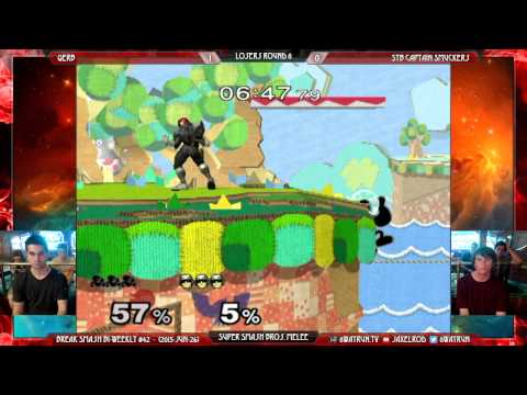 Break Smash #42   SSBM L8   QERB VS STB Captain Smuckers