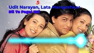 Download lagu Udit Narayan, Lata Mangeshkar - Dil To Pagal Hai  track movie Dil To Pagal Hai (Visualizer) mp3