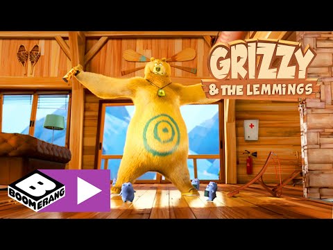 Grizzy i lemingi | Cel, pal, niedźwiedź | Cartoonito