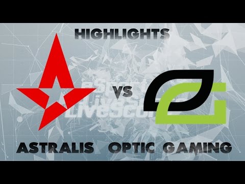 ASTRALIS vs OPTIC GAMING @ ELEAGUE Major 2017 Atlanta
