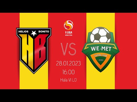 LIVE: Bonito Helios Białystok - WE-MET Kamienica Królewska | 1 Polska Liga Futsalu