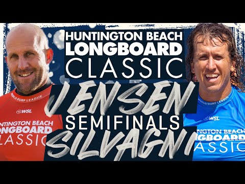 Taylor Jensen vs Tony Silvagni | Huntington Beach Longboard Classic - Semifinals Heat Replay