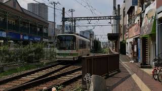 4K60fps 都電荒川線　自分的に気に入ってる動画　三ノ輪橋停留所