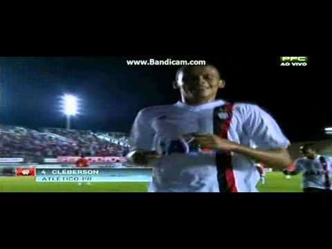 Gol de Cleberson - America RN 0 x 3 Atletico-PR - Copa do Brasil - 2013