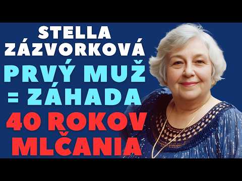 STELLA ZÁZVORKOVÁ: Kto bol jej prvý muž? Prečo ho skrývala 40 rokov?