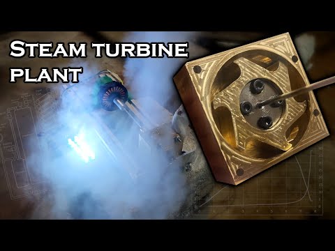How to Build a Steam-Powered Turbine Generator