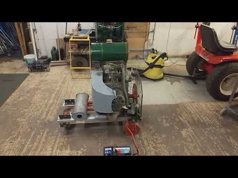 a look at my petter pu8 engine and meet billy goat !?