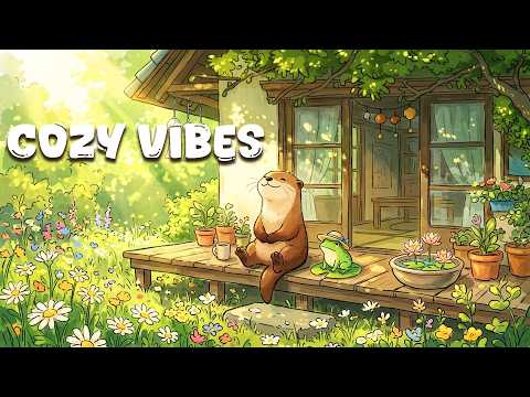 Spring Feels Slow Today 🌿 Cozy Lofi Beats #lofihiphop #chillmusic #coffeemusic #studymusic