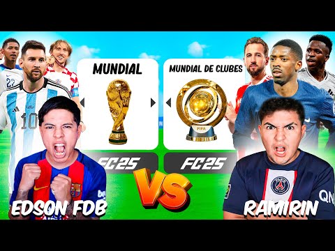 FINAL BATTLE: I FACED EDSON FDB in FC25 😱 CLUB WORLD CUP vs WORLD CUP