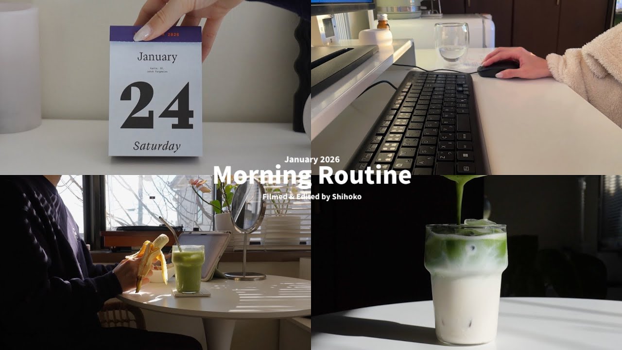 5:00から始まる大学生のモーニングルーティン🌅