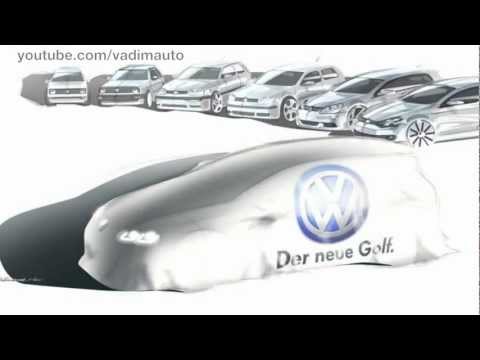 Volkswagen GOLF VII, very first presentation!