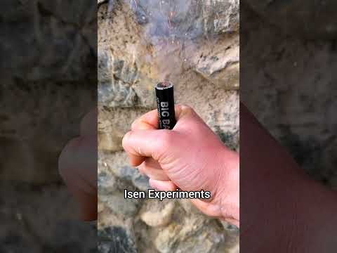 Cracker Safe Hand Experiment #experiment #firecrackers #fireworks #crackers #shorts