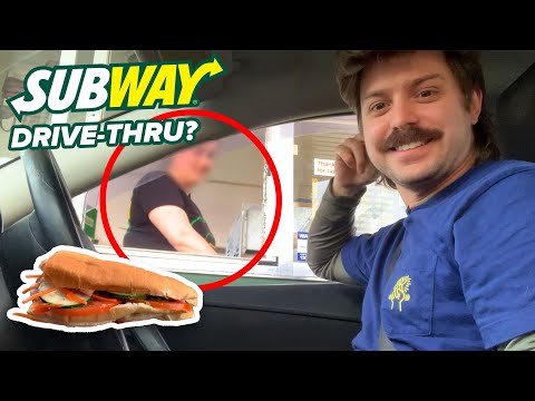 YouTubers Pick Up The Same Subway Order As The Car In Front Of Them, And Rate It