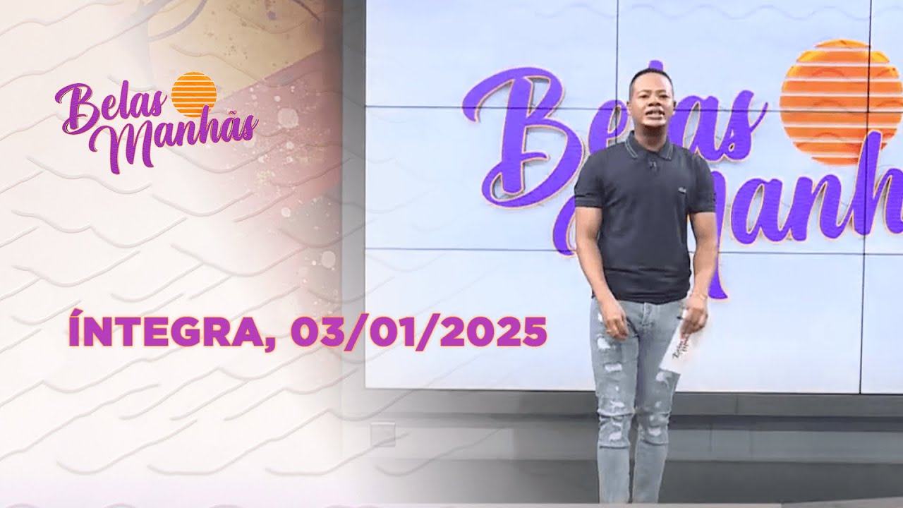 Assista na íntegra o Belas Manhãs 03/01/2025