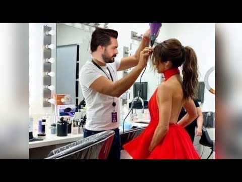 Halil İbrahim Ve Sila Turkoglunun Eylenceli Goruntuleri Halil Kuaforde Silanin Saclarini Fonledi