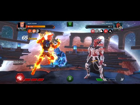 Abyss Mephisto vs Human Torch Solo