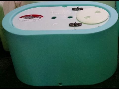 Striper Soup Moeller 26 Gallon Filtered Bait Tank Demo