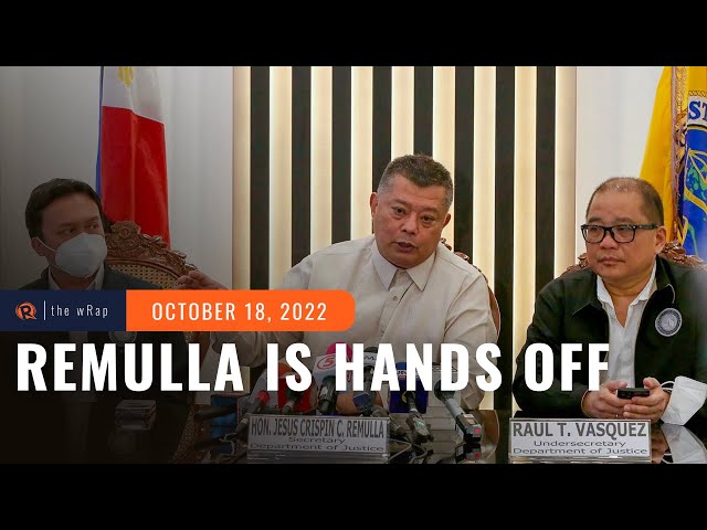 Remulla son refuses drug test. Can a suspect do that?