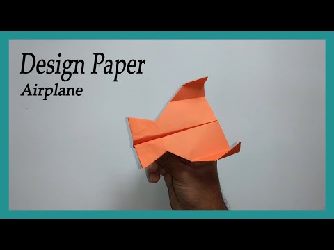 How to Make an Easy Paper Airplane in 1 Minute! (60 Seconds) Competition Winner — Flies 100+ Feet!
