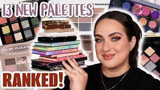 13 NEW PALETTES RANKED FROM WORST TO BEST! *Best 2024 Palettes SO FAR*