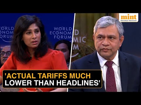 Indian Exports Actually INCREASED Now: Ashwini Vaishnaw & Gita Gopinath Decode Tariff Impact At WEF