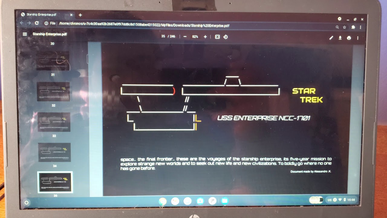 PDF Animation: Star Trek TOS