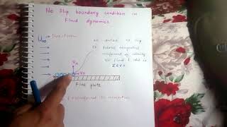 No Slip boundary condition in fluid dynamics(हिंदी)