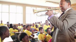 Wynton Teaching improvisation on "Shosholoza", a Traditional South African Song