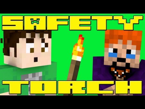 SAFETY TORCH!! (Minecraft Machinima)