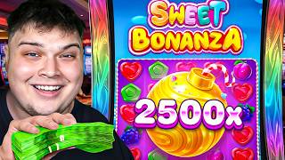 INSANE 2,500X MULTI On SWEET BONANZA!