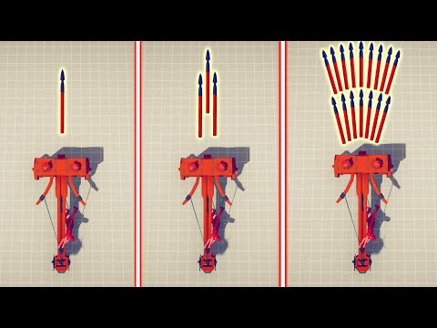 EVOLUTION OF SUPER NEON BALLISTA | TABS - Totally Accurate Battle Simulator