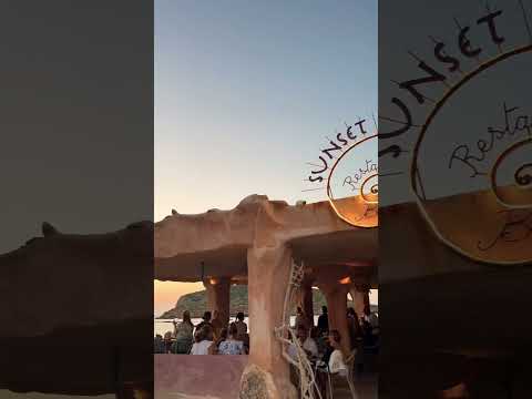 Sunset Ashram restaurant in Ibiza!
