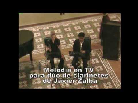 Mediodía en TV, para dúo de clarinetes de Javier Zalba