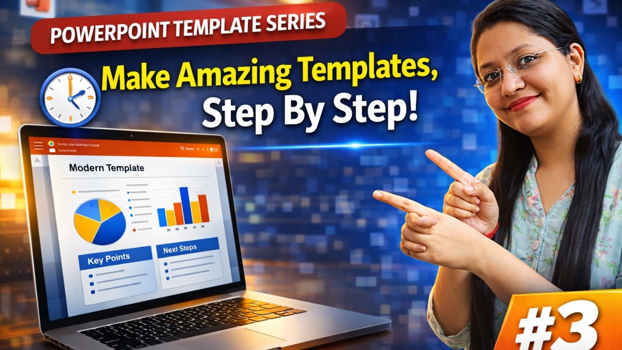 Create Stunning PowerPoint Templates in Minutes | EP #3 | Step-by-Step