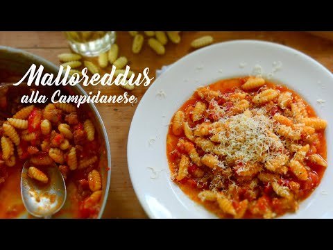 Ñoquis de Cerdeña / Gnocchetti Sardi / Malloreddus