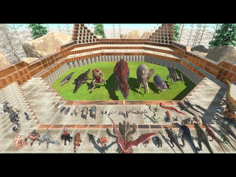 REMASTERED TEAM vs EVERY FACTION - EP02 - Animal Revolt Battle Simulator ARBS