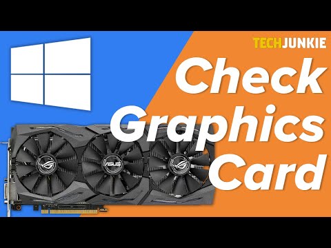 Part of a video titled How to Check Your Graphics Card in Windows 10 - YouTube