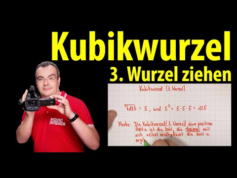 Finding the cube root (third root) - explained simply | Teacher Schmidt