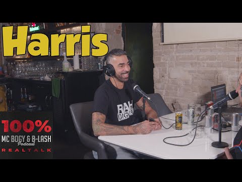 100% REALTALK Podcast #21 | Harris |  Schlägerei mit Taktloss |  Verantwortung als MC | Spezializtz