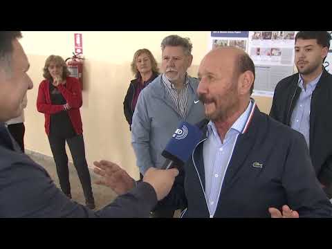 EL GOBERNADOR DE FORMOSA, GILDO INSFRÁN, VOTÓ EN LAGUNA BLANCA