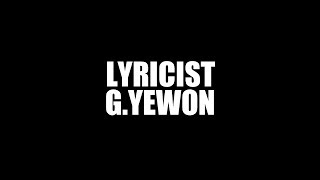 Lyricist G.YEWON PORTFOLIO