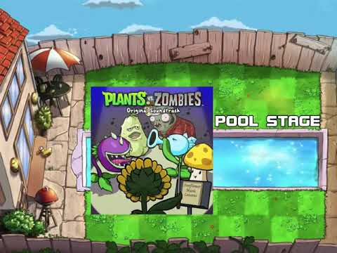 Plants vs Zombies. Soundtrack - Pool Stage (1 Hour)