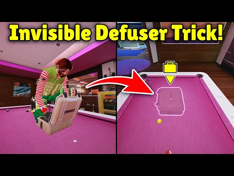 This NEW Trick To HIDE The Defuser is BIG BRAIN - Rainbow Six Siege