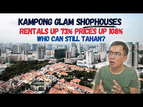 Kampong Glam Shophouses - Rental up 73%. Prices Up 108% — Who can still Tahan?
