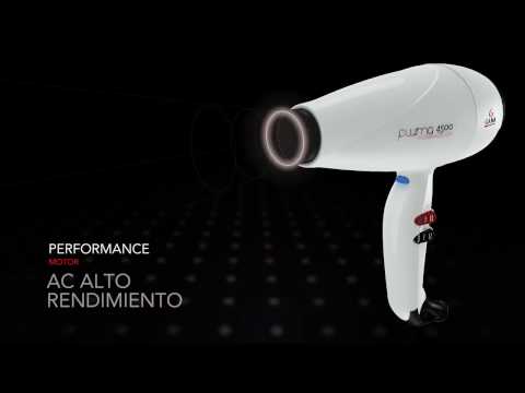 Фен для волос с ионизацией GAMA Pluma 3800 (A11COMPACTIONSEBN) видео