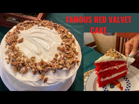 WORLD🌎FAMOUS RED VELVET CAKE🍰#EricandTeresa #RedVelvetCake #RedVelvetCakeRecipe