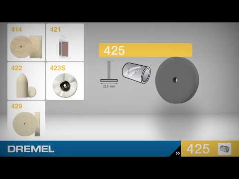 Dremel® - Polishing Wheel/22,5 mm - 425