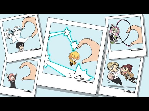 Anime Finger Heart - Fancy Refill