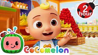 Download lagu Yummy Yummy Apples and Bananas! 🍎🍌| 2 HOURS | CoComelon Kids Songs & Nursery Rhymes mp3