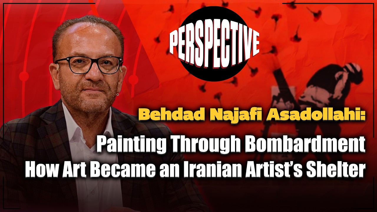 📃Painting Through Bombardment: How Art Became an Iranian Artist’s Shelter | Behdad Najafi Asadollahi